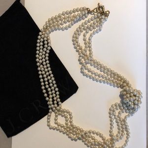 JCrew costume pearl necklace